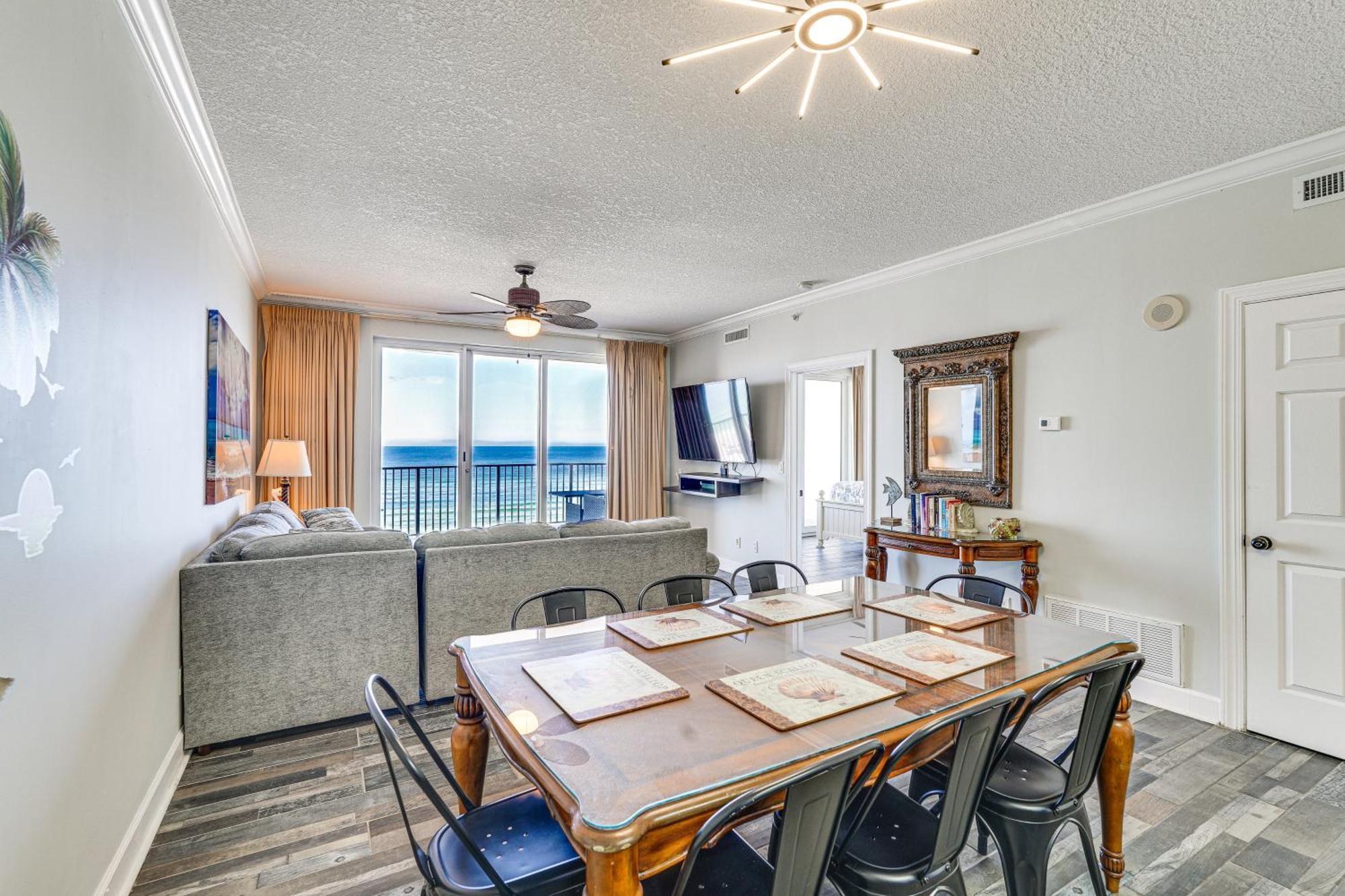 High-Rise Pcb Condo With Oceanfront Views And Pool! Panama City Beach Eksteriør billede